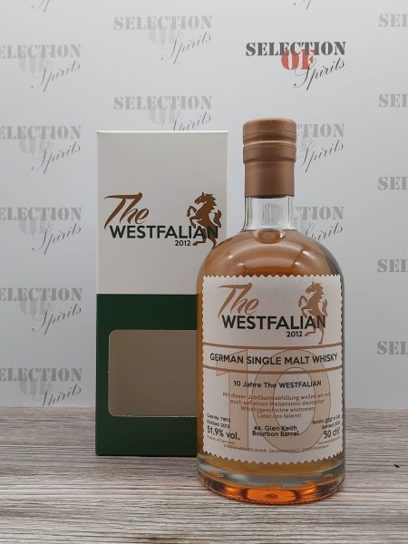 THE WESTFALIAN 2012/2022 Cask 15 -10yo- German Single MALT Whisky