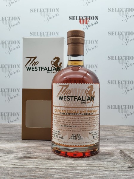 THE WESTFALIAN 2019/2023 Cask 256 German Single Rye Whiskey - Experinence MAGELLANAN