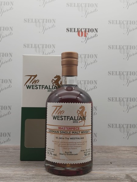 THE WESTFALIAN 2012/2022 Cask 23 -10yo- German Single Malt Whisky MASTERPIECE V first fill Sherry Qu