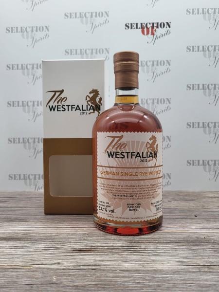THE WESTFALIAN 2016/2023 Cask 129 German Single Rye Whiskey