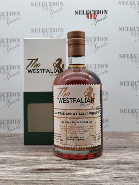 THE WESTFALIAN 2013/2023 Cask 72 German Single MALT Whisky -peated-